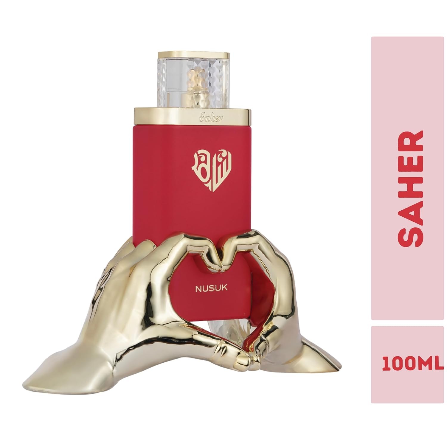NUSUK Saher EDP for Women - 100ml | Luxury Perfume with Apple, Jasmine, Rose & Vanilla Notes secondary