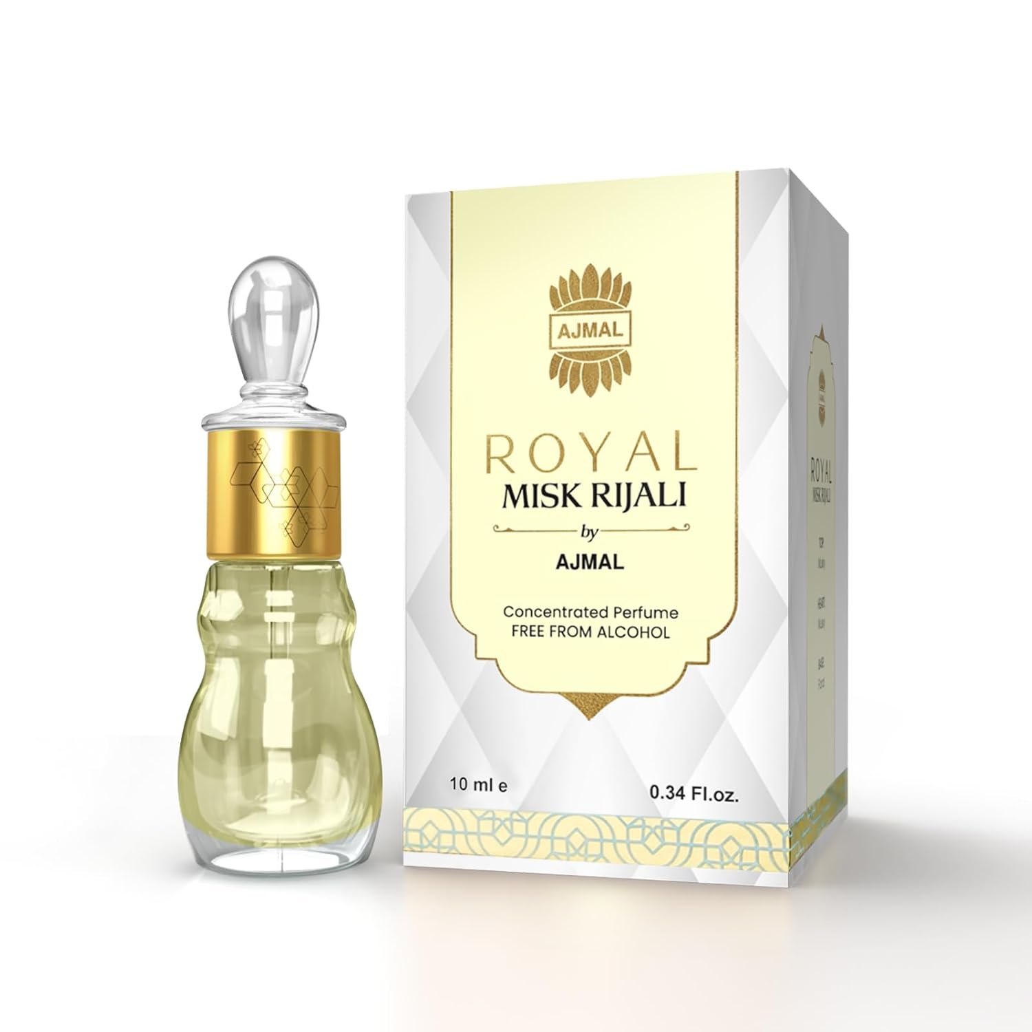 Ajmal Royal Misk Rijali Attar for Men & Women | 10ml
