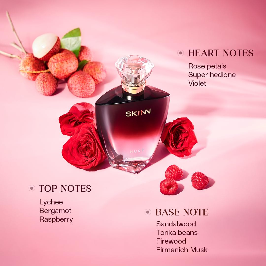 Skinn by Titan Nude Long Lasting Everyday Eau De Parfum for Women - 50 mL | Women's Fragrance secondary