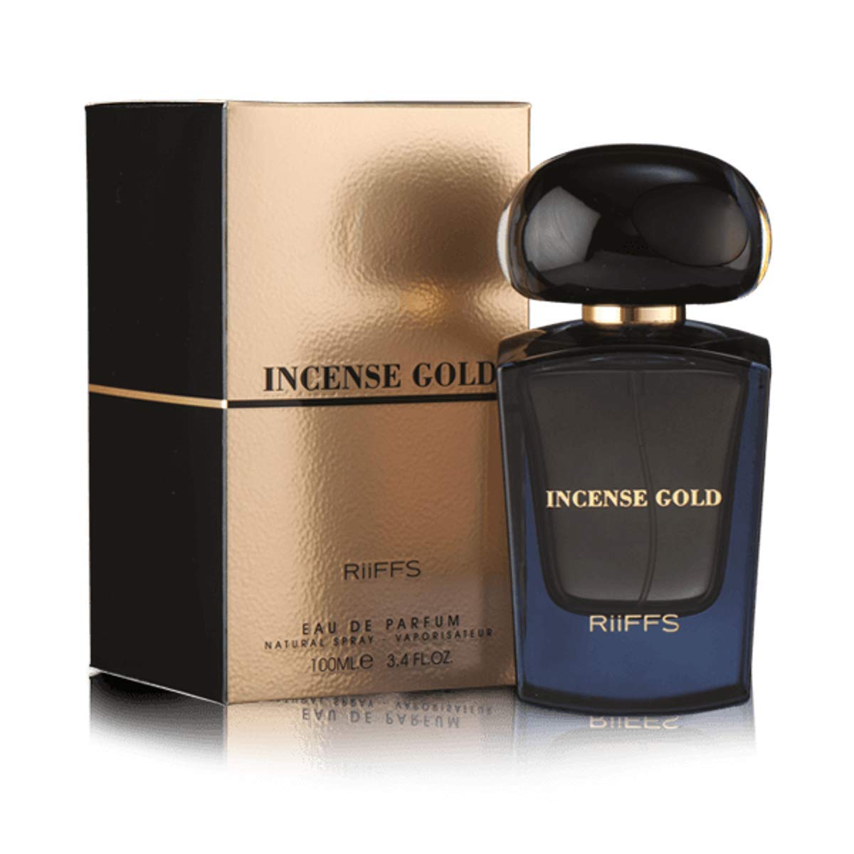 RiiFFS Incense Gold Eau De Parfum For Unisex Men & Women 100 ml