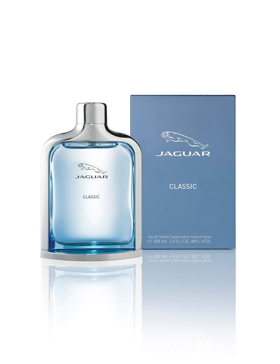 JAGUAR Classic Blue Eau De Toilette - 100 ml For Men, Floral