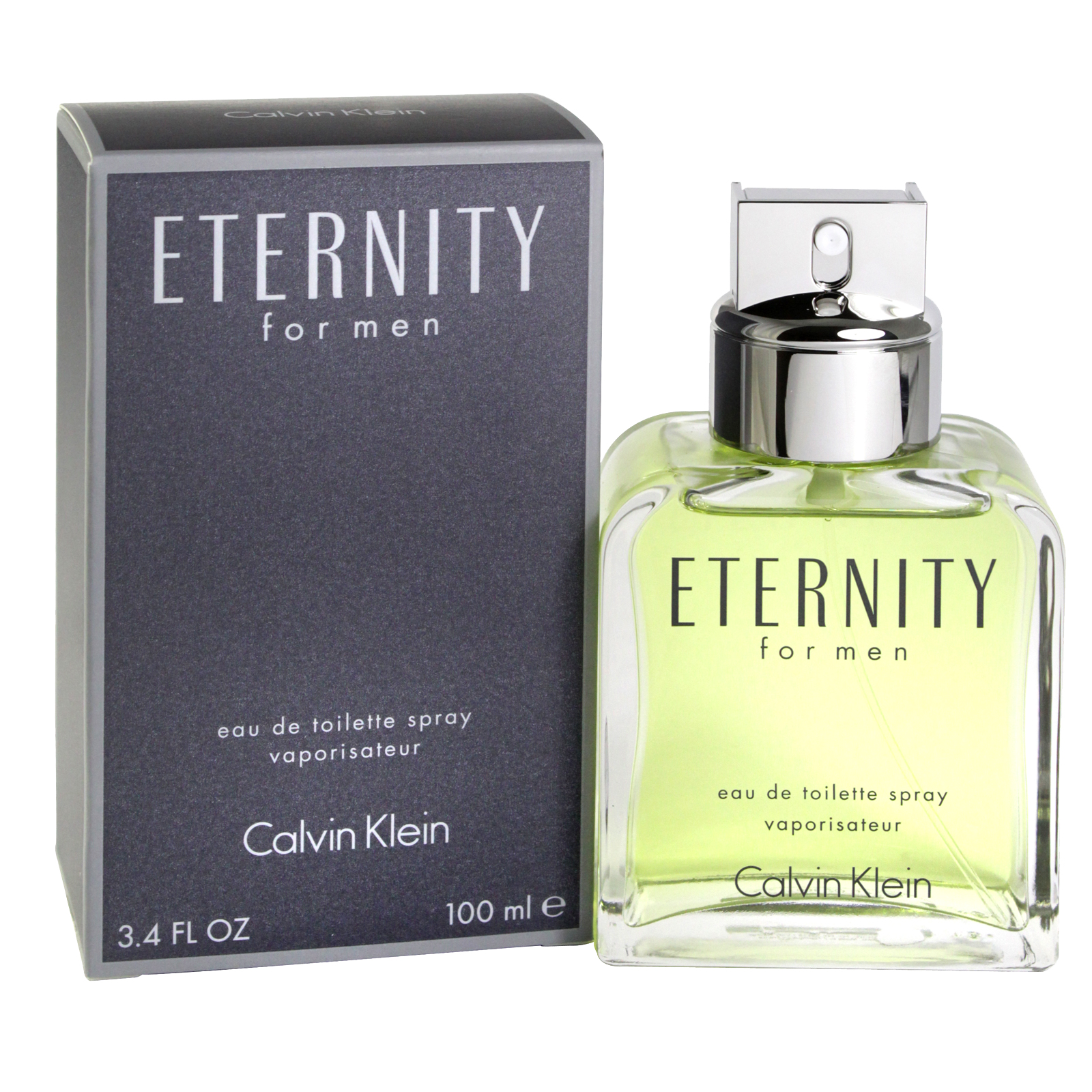  Calvin Klein Eternity EDT Spray for Men, 100ml