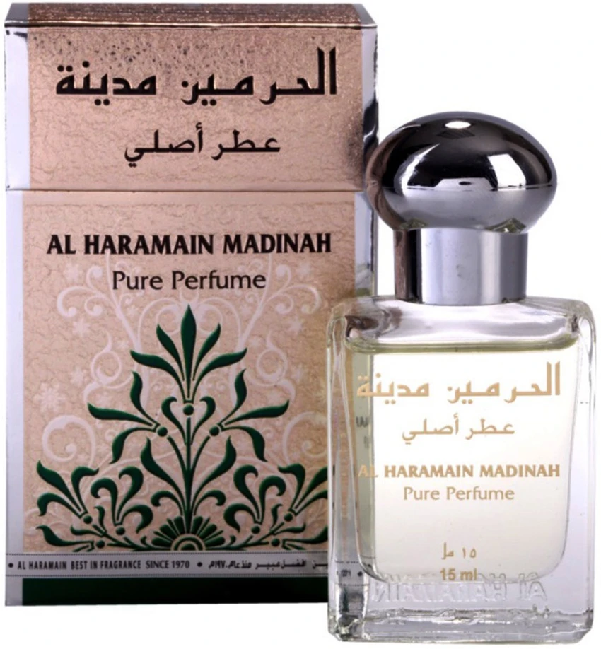 Al Haramain Madina Fragrance 15ml Roll on Perfume Oil (Attar) Floral Attar  (Floral)