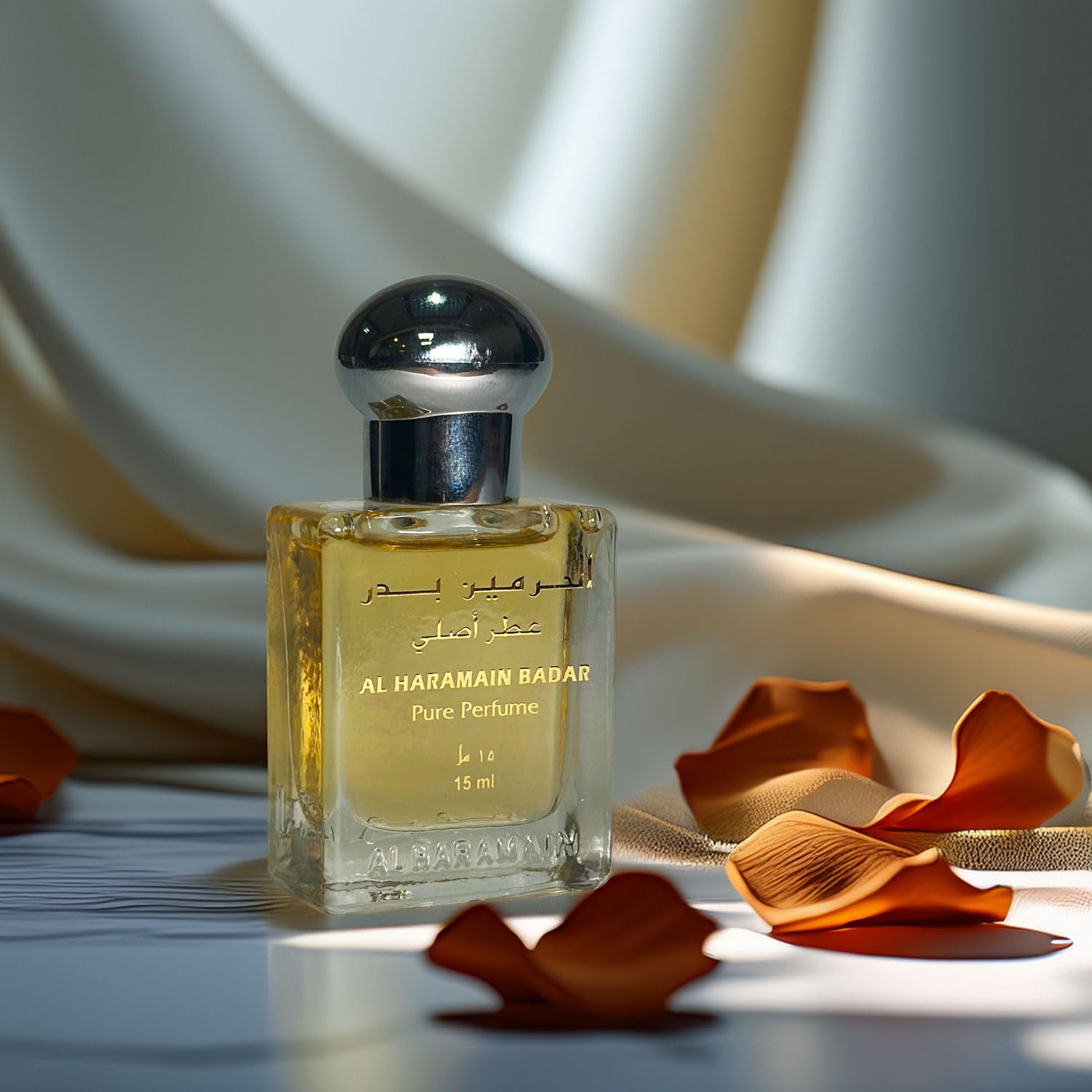 Al Haramain Badar Attar 15 ml Unisex Roll‑On Rose, Honey & Musk secondary