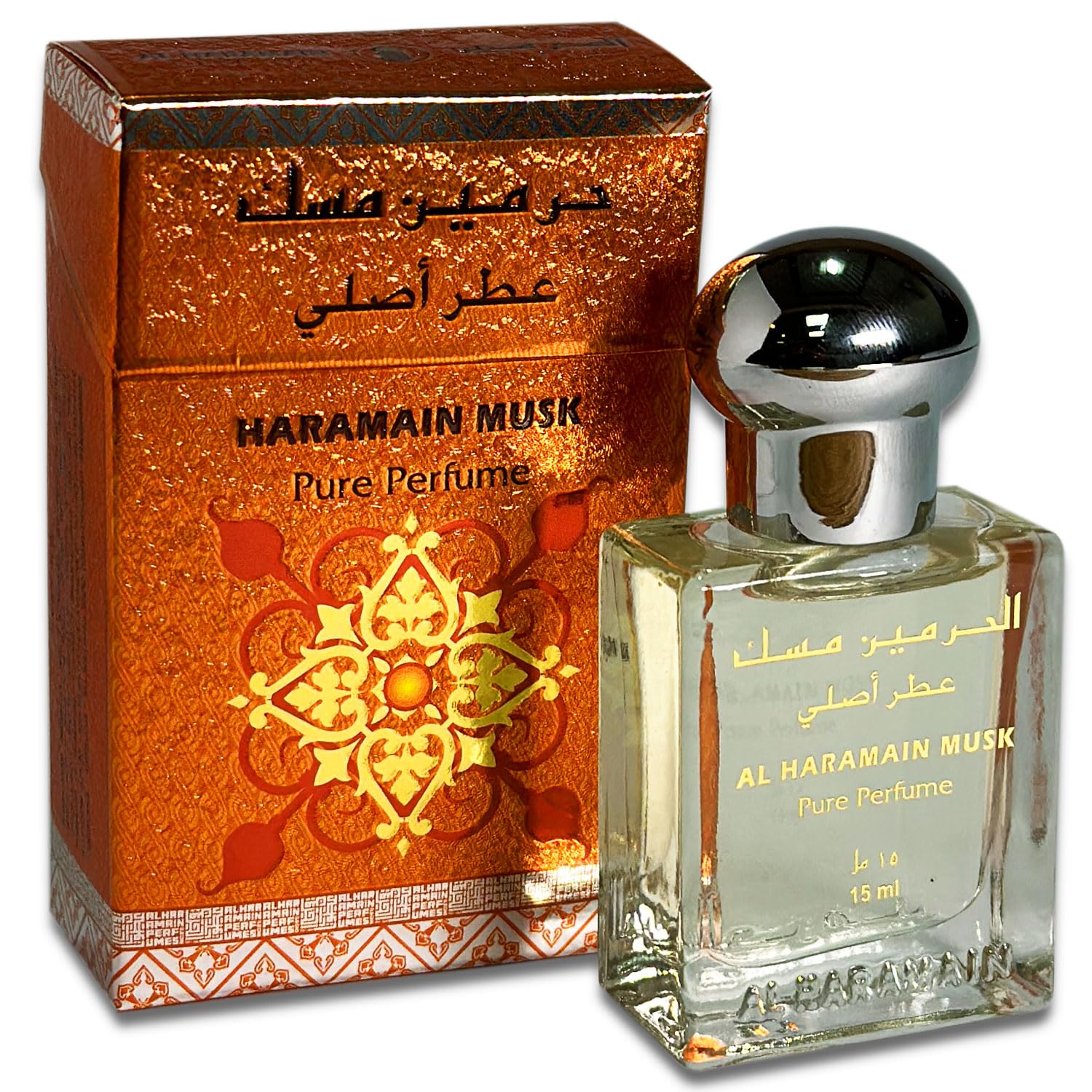 Al Haramain Musk Attar 15 ml – Concentrated Musk Attar, Long‑Lasting Oriental Woody Fragrance