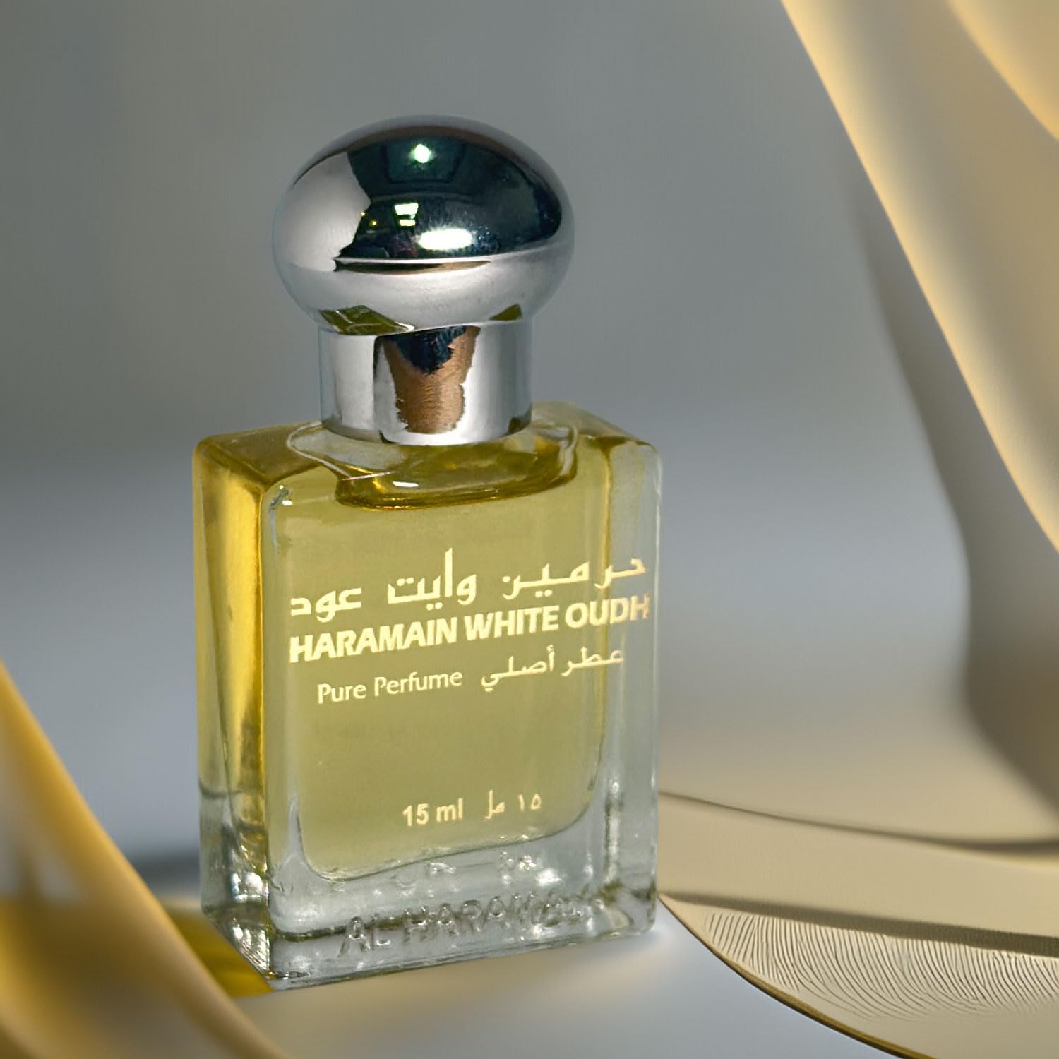 Al Haramain Attar White Oudh 15ml Unisex with Citrus‑Tobacco‑Musk Blend secondary