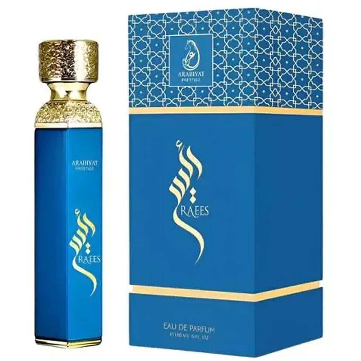 Arabiyat Raees Eau de Parfum 180ml – Unisex Luxury Perfume with Fresh Oriental Notes