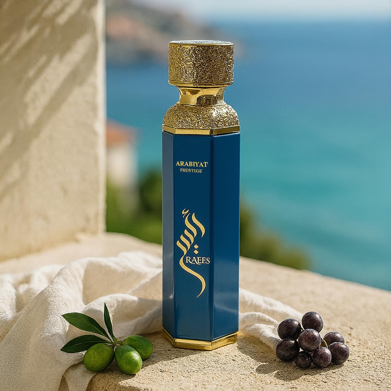 Arabiyat Raees Eau de Parfum 180ml – Unisex Luxury Perfume with Fresh Oriental Notes secondary