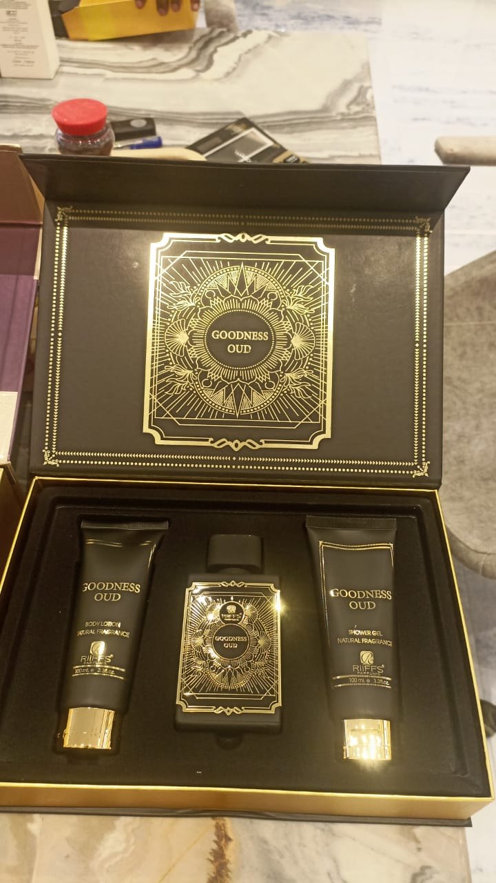Gift Set Goodness Oud EDP Unisex + Shower gel + Body Lotion