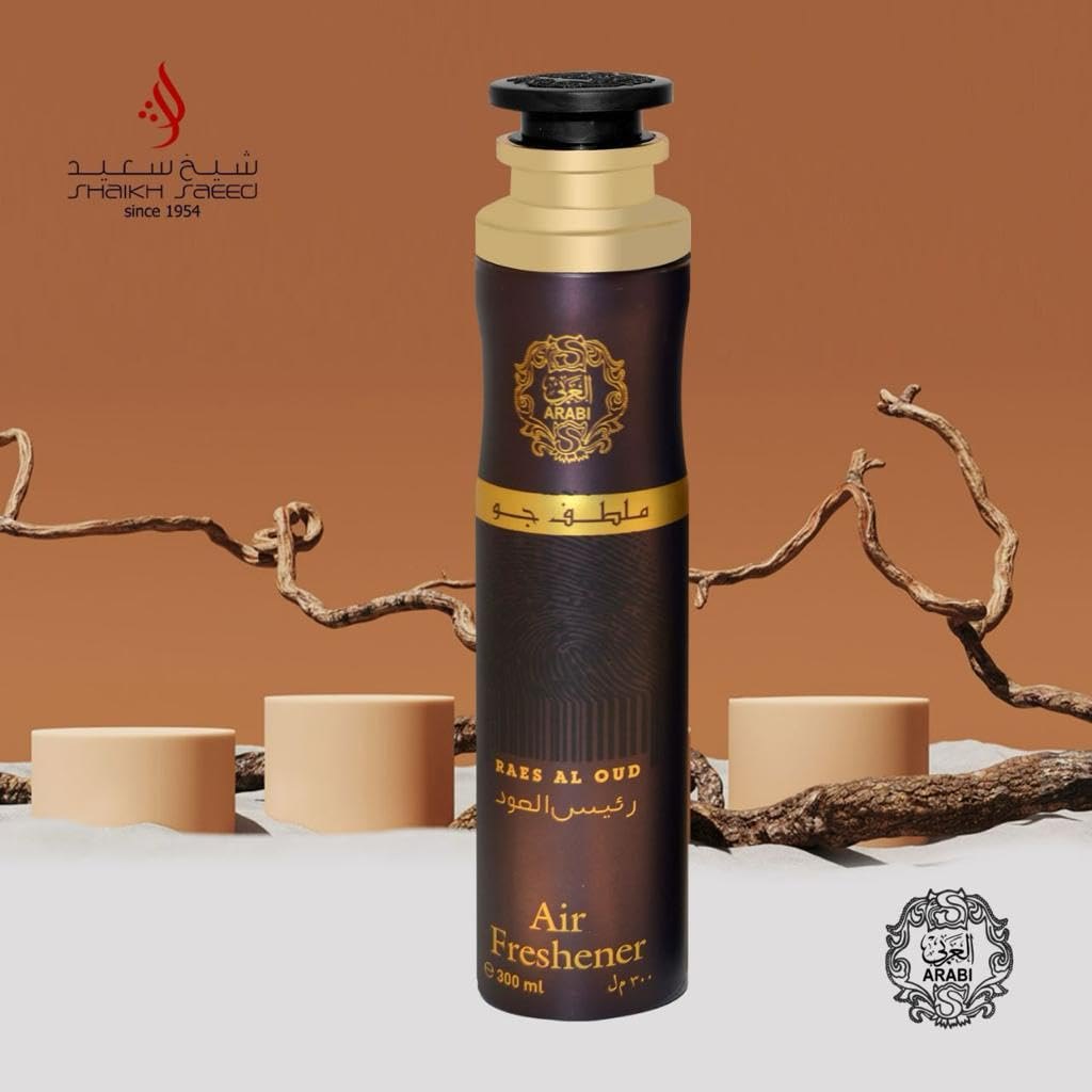 ARABI Raes Al Oud Imported Room Air Freshner Spray Long Lasting Scent | Eliminates Odours- 300ml secondary