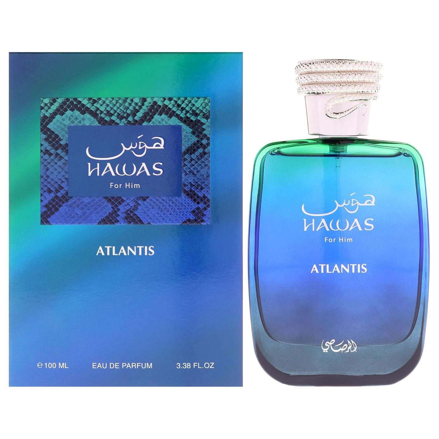 RASASI Hawas Atlantis Eau de Parfum for Men- 100ml