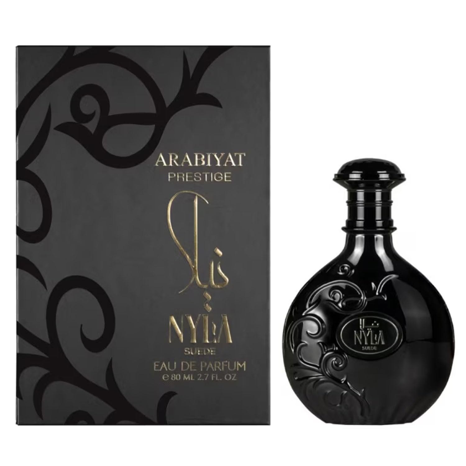 Arabiyat Nyla Suede Eau de Parfum 80 ml – Unisex Long‑Lasting Date Night Perfume