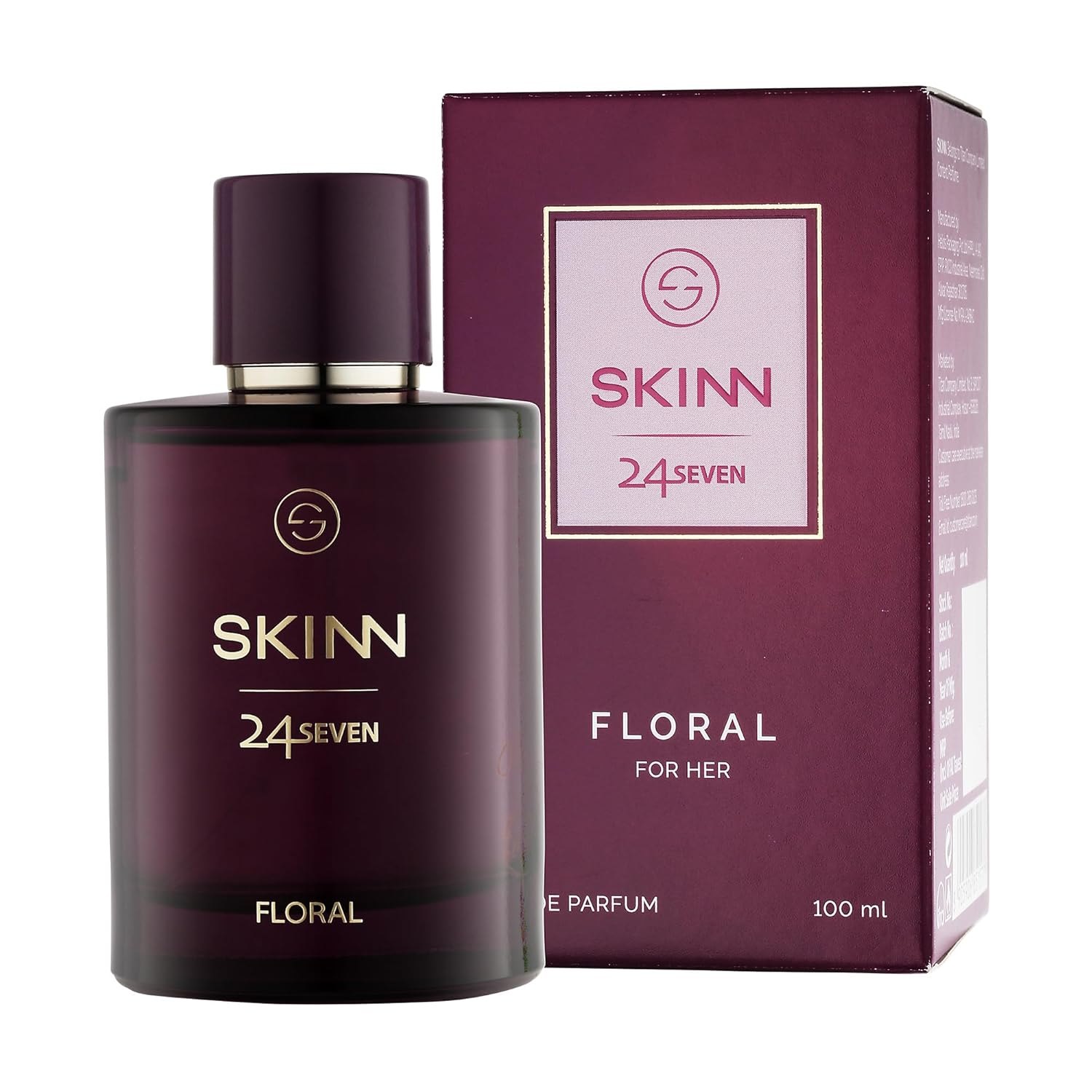 Skinn By Titan | 24Seven Floral Perfume - 100 Ml | Perfume For Woman | Gift for Women