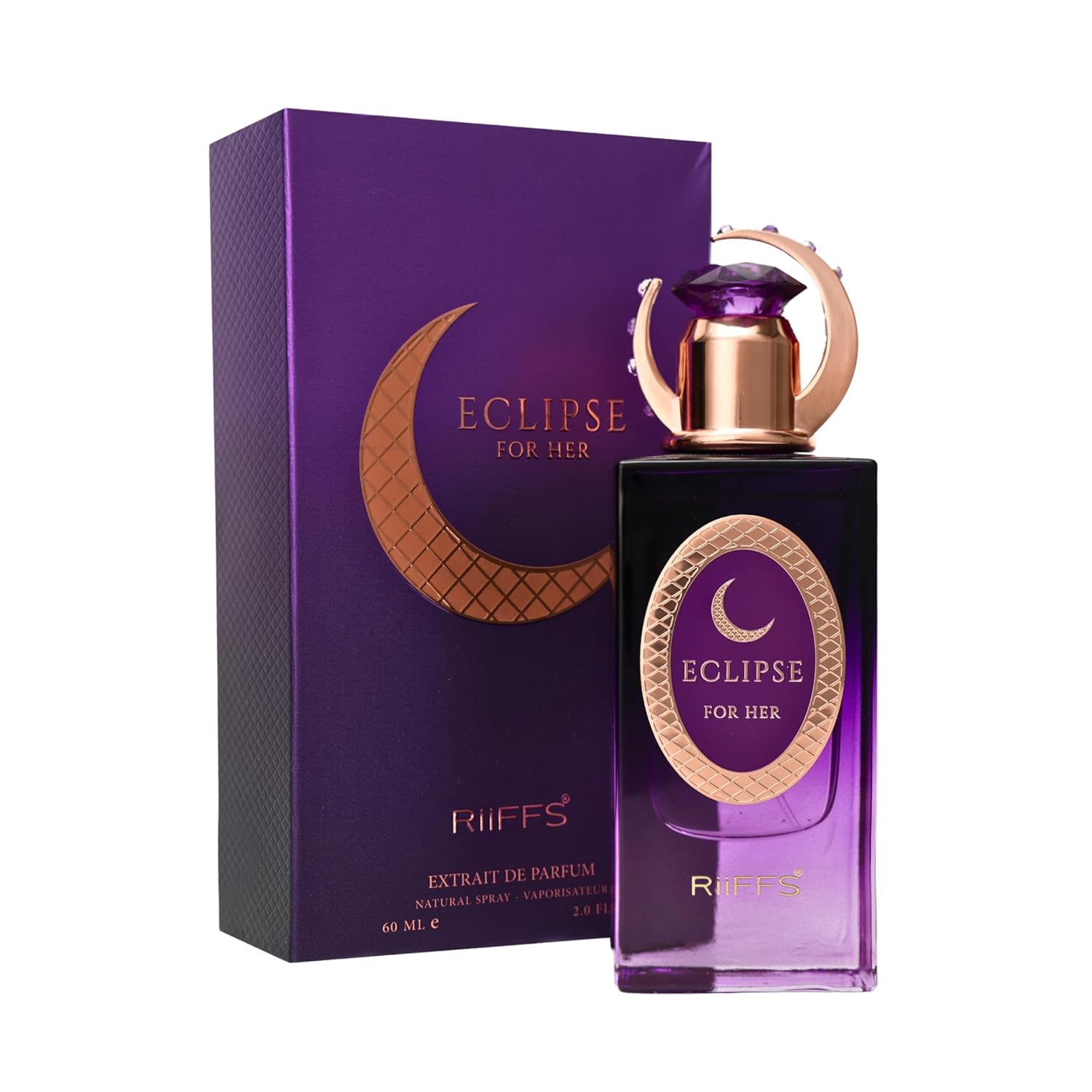 RIIFFS Women Eclipse For Her Long Lasting Extrait De Parfum - 60 ml