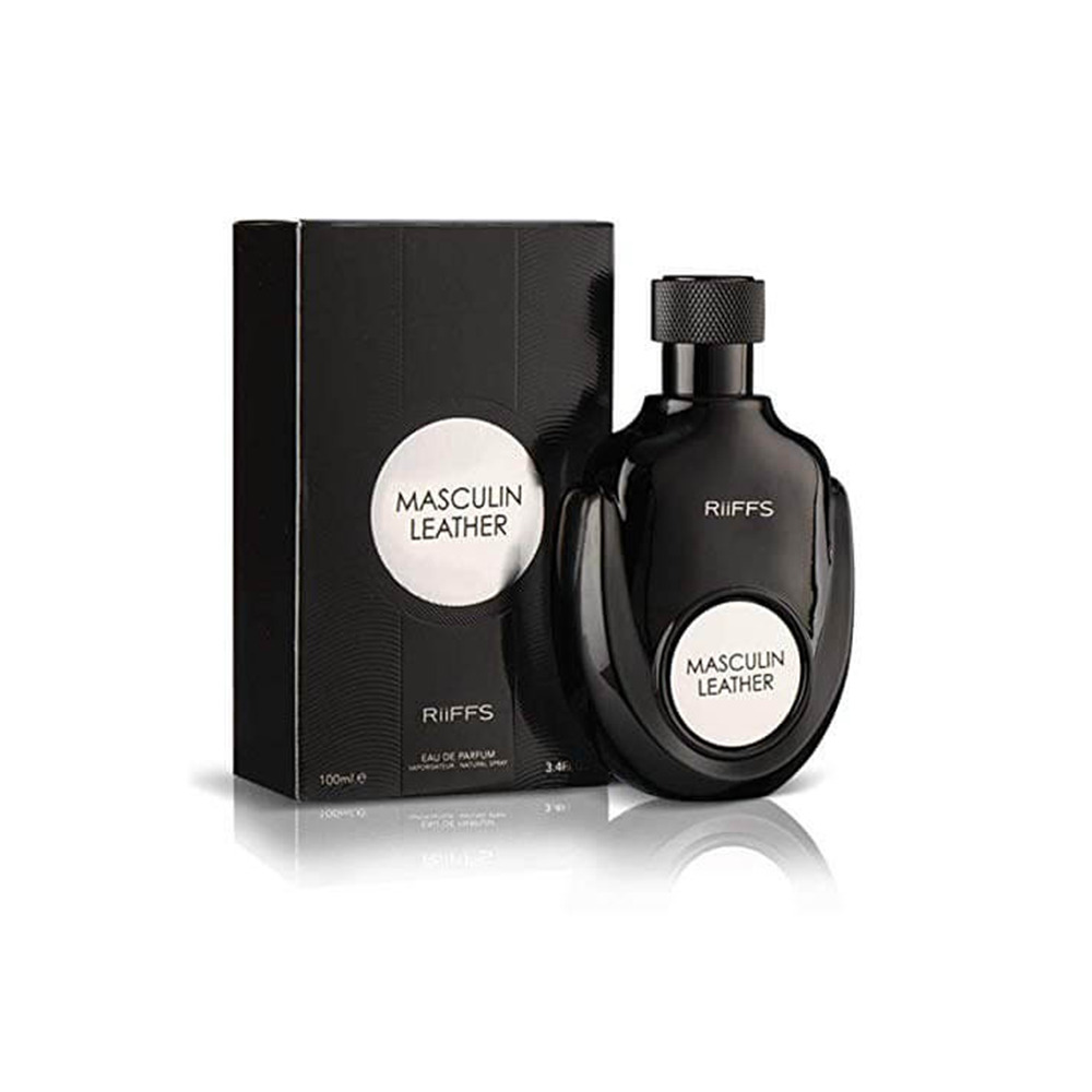 RIIFFS MASCULIN LEATHER PERFUME FOR MEN 100 ML EDP