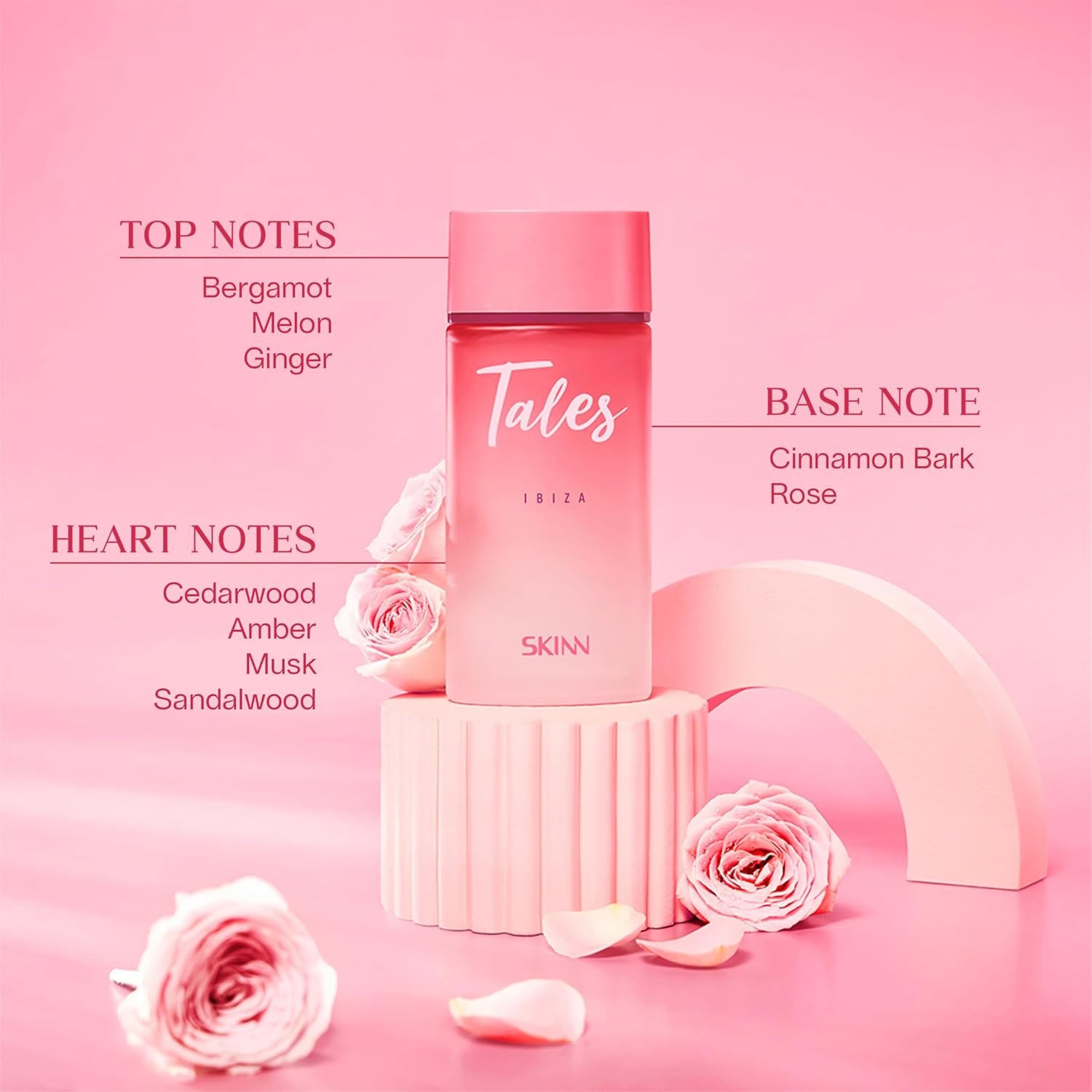 Skinn By Titan | Tales Ibiza Perfume - 100 Ml | Perfume For Woman | Gift for Women secondary