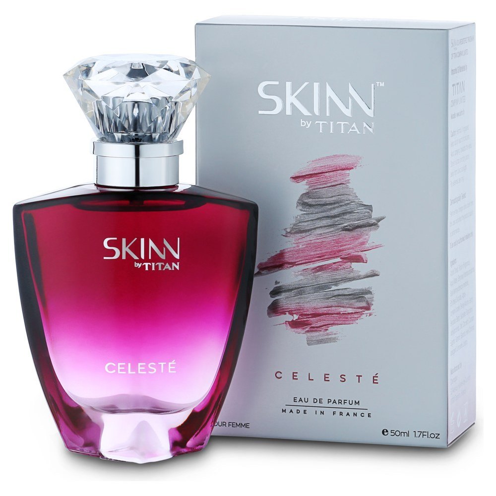 Skinn By Titan Creamy Celeste Jasmine Scent Perfume For Women, 50Ml secondary