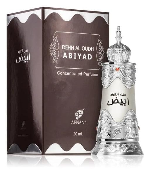 Afnan Abiyad Attar- Exotic, Alluring Scent for Attar | Exquisite Oriental Fragrance