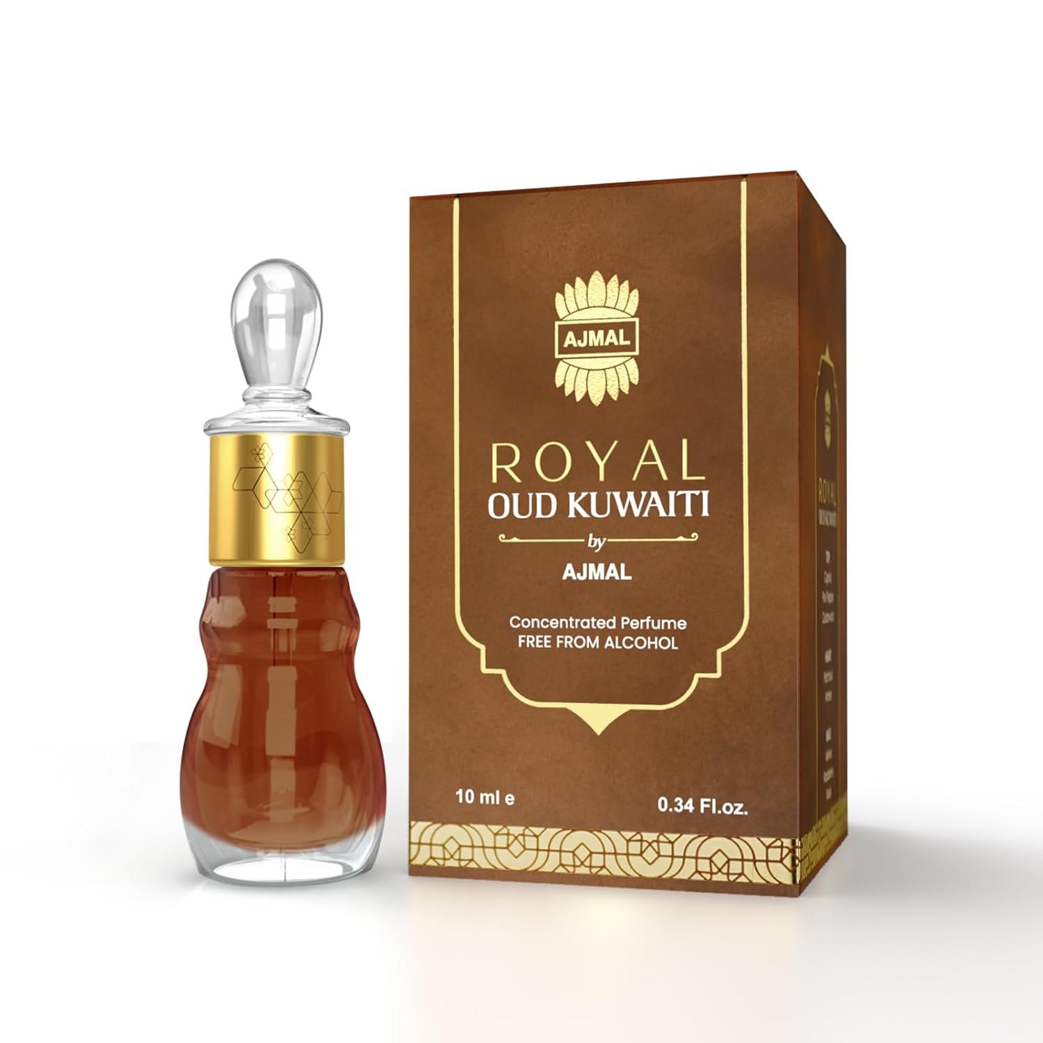 Ajmal Royal Oud Kuwaiti Attar Perfume for Men & Women | 10ml
