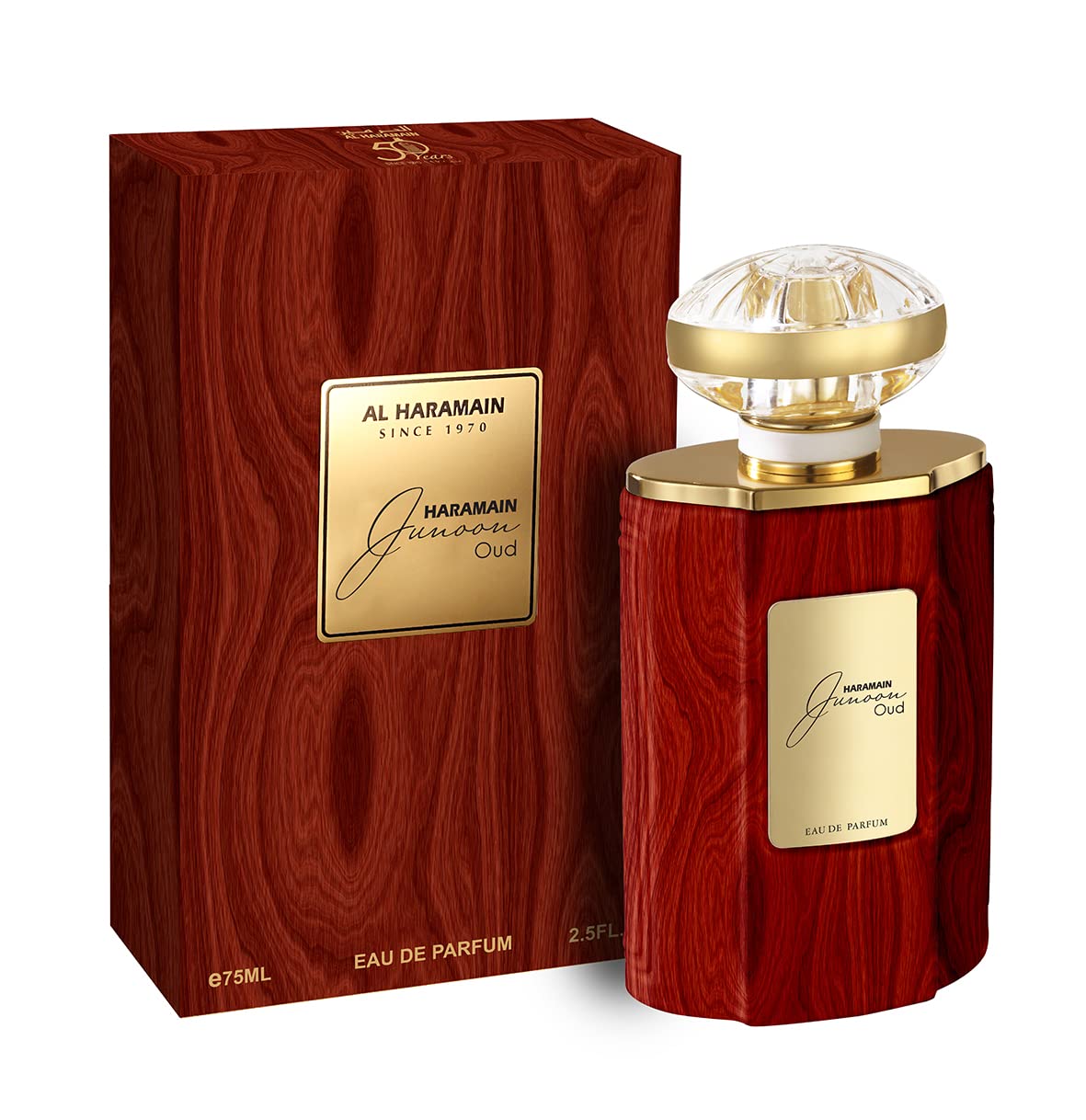 Al Haramain Junoon Oud, 75ml, Eau De Parfum - Unisex