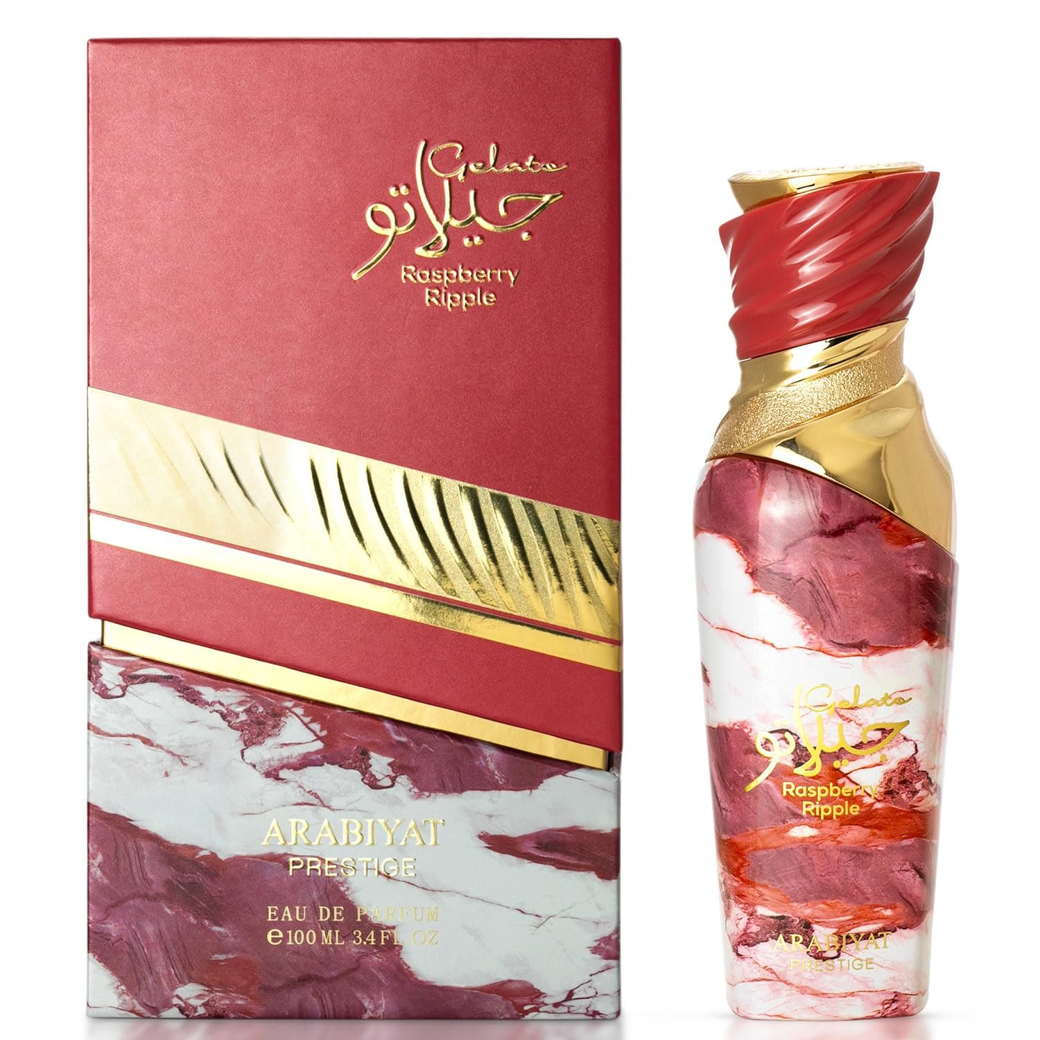 Arabiyat Raspberry Ripple Eau de Parfum 100ml – Long Lasting Fruity Perfume